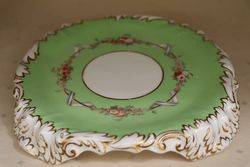 A Rare Green Ground Tea Pot Stand Copeland + Garrett C1833 