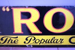 A Rare Robin Starch Strip Enamel Sign