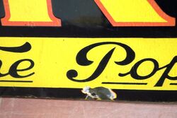 A Rare Robin Starch Strip Enamel Sign