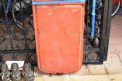 A Siam Wall Mount Manual Petrol Pump For Restoration