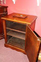 A Small C20th Oak File Cabinet 