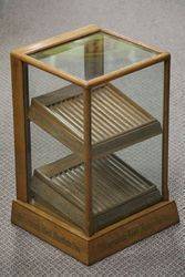 A Small Waterman+39s Ideal Fountain Pen Shop Display Cabinet 