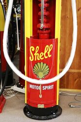 A Stunning 1930s ShellMex Restored Manual Petrol Pump