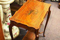 A Stunning And Rare Late 19th Century Satinwood Occasional Table