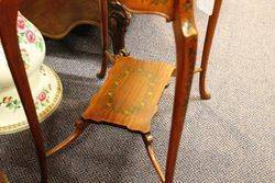 A Stunning And Rare Late 19th Century Satinwood Occasional Table