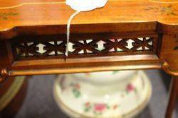 A Stunning And Rare Late 19th Century Satinwood Occasional Table