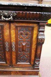 A Stunning Antique Walnut Dental Cabinet 