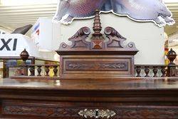 A Stunning Antique Walnut Dental Cabinet 