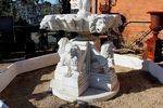 A Stunning Classical Marble Fountain and Pond Surround