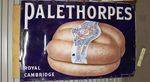 A Stunning Large Palethorpes Sausages Pictorial Enamel Sign