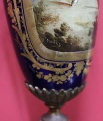 A Stunning Nineteenth Century Signed Sevres Vase