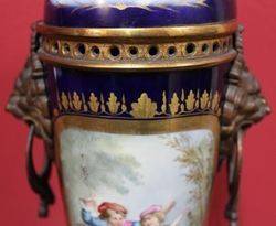 A Stunning Nineteenth Century Signed Sevres Vase