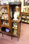 A Stunning Quality Late Victorian Shereton Revival Display Cabinet C1895