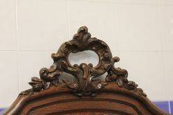 A Superb And Large French Carved Oak Wall Mirror C1880