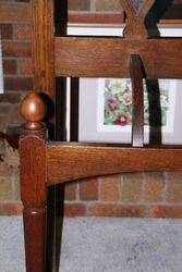 A Unusual 1930s Aust Mirror Back Hallstand  