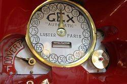 A Well Restored Art Deco GEX Petrol Pump In Texaco Livery