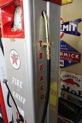 A Well Restored Art Deco GEX Petrol Pump In Texaco Livery