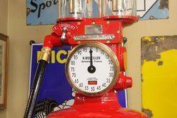 A Well Restored Boutillon Manual Petrol Pump In Shell Livery
