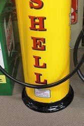 A Well Restored Boutillon Manual Petrol Pump In Shell Livery