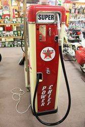 A Well Restored Themis Electric Petrol Pump In Texaco Livery 