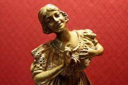 A Wonderful Bronze Figure of a Woman