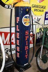 A  Rare Satam Column Petrol Pump In Golden Fleece Livery