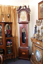 A good quality early 20th century BRUFORD and SON  British Grandfather clock