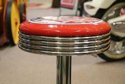 Adjustable GarageBar Stool Ampol Motor Oil 