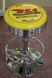 Adjustable GarageBar Stool Authorized BSA Motorcycles Dealer