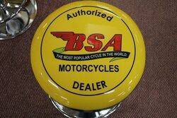 Adjustable GarageBar Stool Authorized BSA Motorcycles Dealer