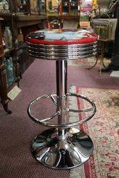 Adjustable GarageBar Stool Coca Cola 