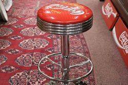 Adjustable GarageBar Stool Coca Cola  