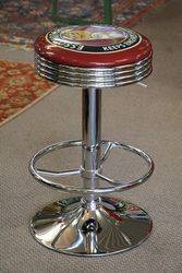 Adjustable GarageBar Stool Esso Motor Oil 