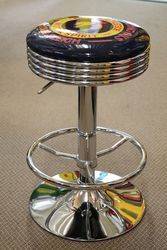 Adjustable GarageBar Stool Golden Fleece Motor Spirit 