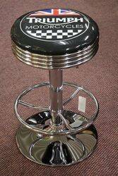 Adjustable GarageBar Stool Triumph Motorcycles 