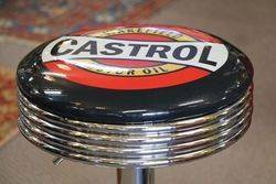 Adjustable GarageBar Stool Wakefield Castrol Motor Oil 