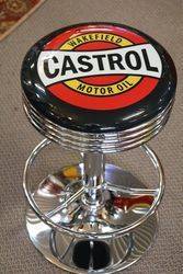 Adjustable GarageBar Stool Wakefield Castrol Motor Oil 