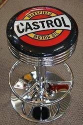 Adjustable GarageBar Stool Wakefield Castrol Motor Oil 