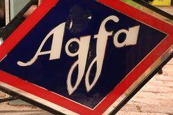 Agfa Double Sided Sign 