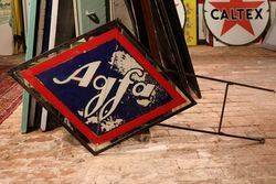 Agfa Double Sided Sign 