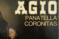 Agio Panatella Coronitas Tin Advertising Sign 