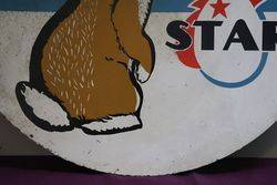 Aliments Star Tin Advertising Sign  