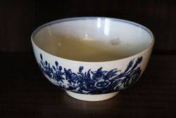 An Early Worcester Slop Bowl Decorated Circa 1770 