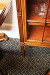 Antique 2 Door Mahogany Inlaid Bookcase Arriving Nov