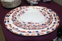 Antique 34 Piece Dinner Service 