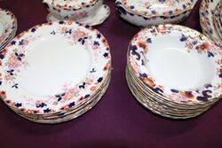 Antique 34 Piece Dinner Service 