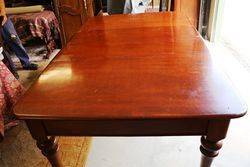 Antique Australian Cedar 2 Leaf Extension Table 