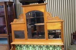 Antique Australian Marble Top Washstand 