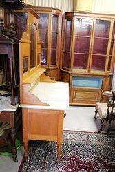 Antique Australian Marble Top Washstand 