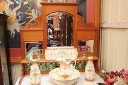 Antique Australian Marble Top Washstand 